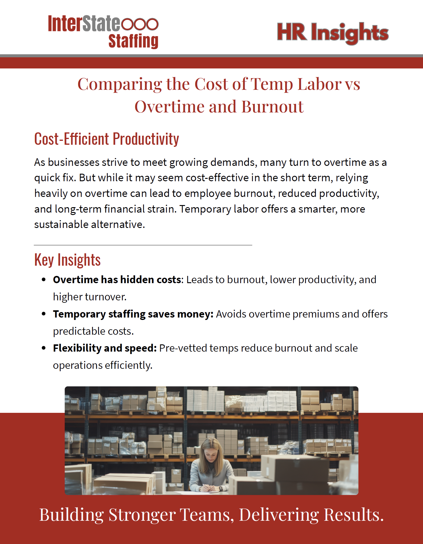 Overtime and Burnout HR Insights Interstate
