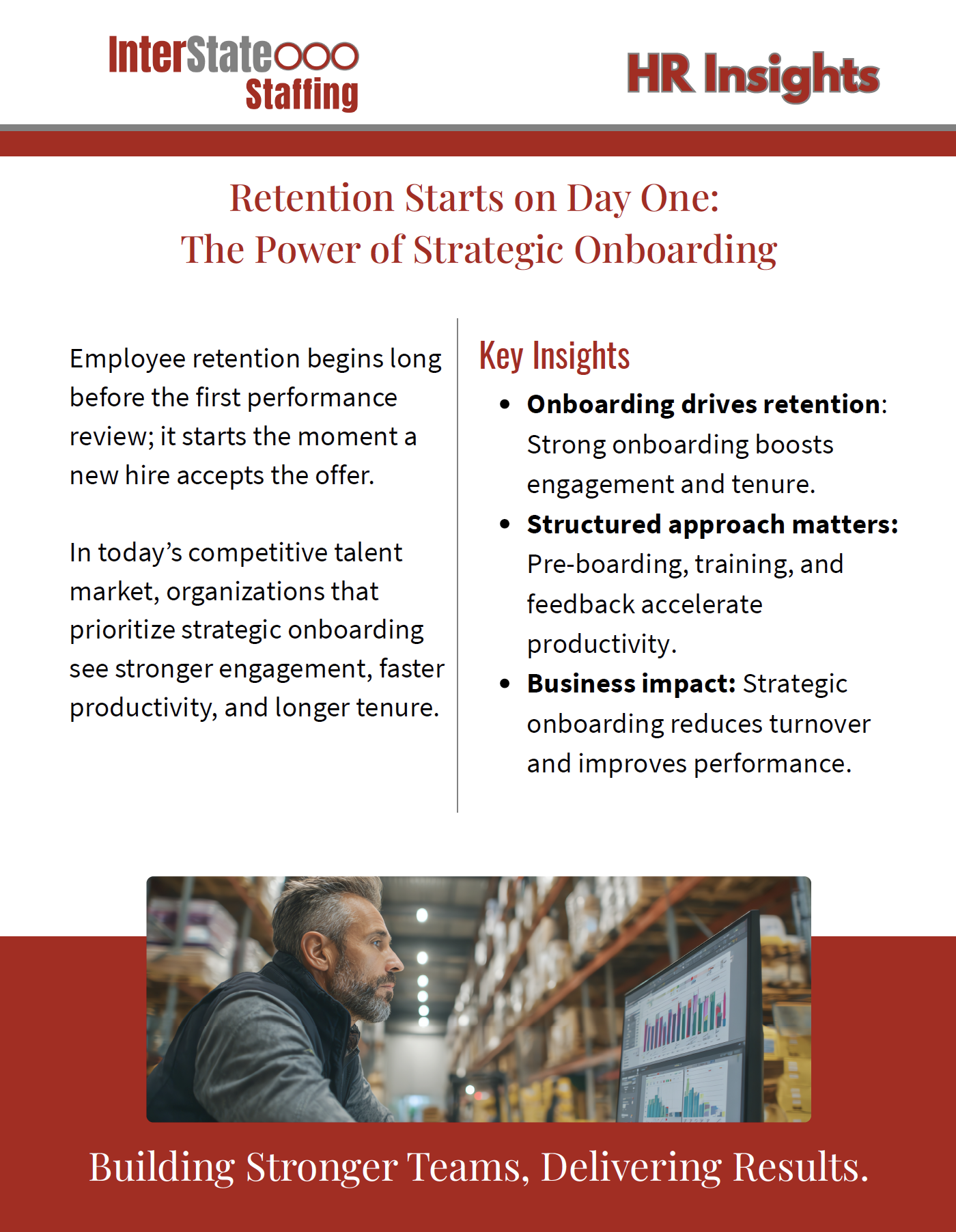 Strategic Onboarding HR Insights Interstate